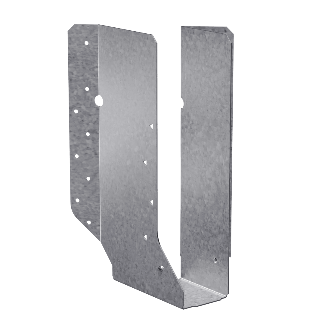 Simpson Strong-Tie SUR2.37/11 SUR Galvanized Joist Hanger for 2-1/4 to 2-5/16 in. x 11-7/8 in. Engineered Wood, Skewed Right (Pack of 20)
