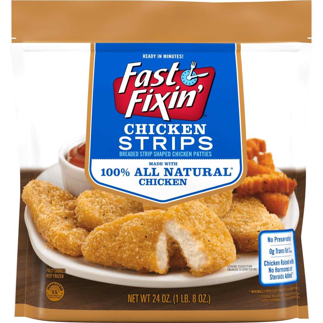 Fast Fixin'® Chicken Breast Strips, 24 oz (Frozen)