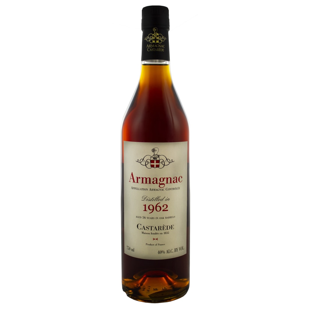Castarede 1962 Armagnac 750ml 80 Proof