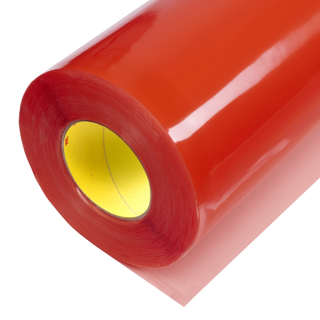 3M™ Çift Taraflı Bant GPT-020TF, Transparan, Red Liner, 1540 mm x 500 m