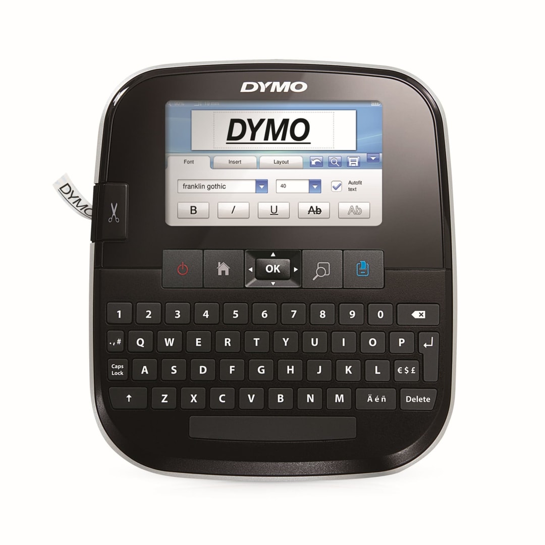 DYMO® LabelManager 500TS, Full-Color Touch Screen Label Maker