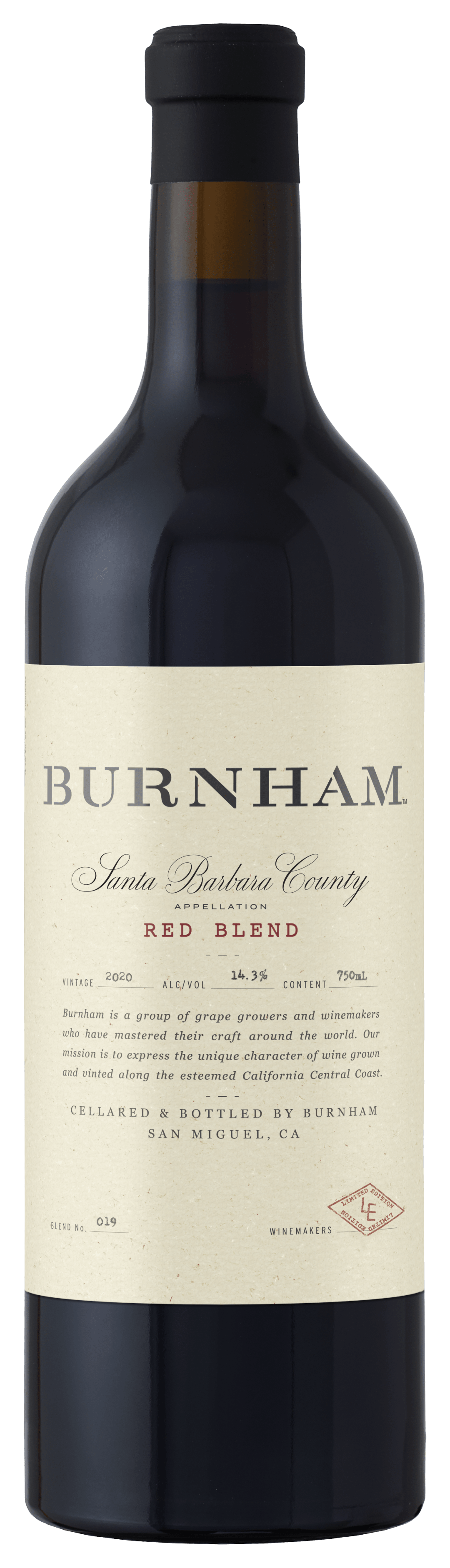 Burnham Red Blend Red Wine 750ml