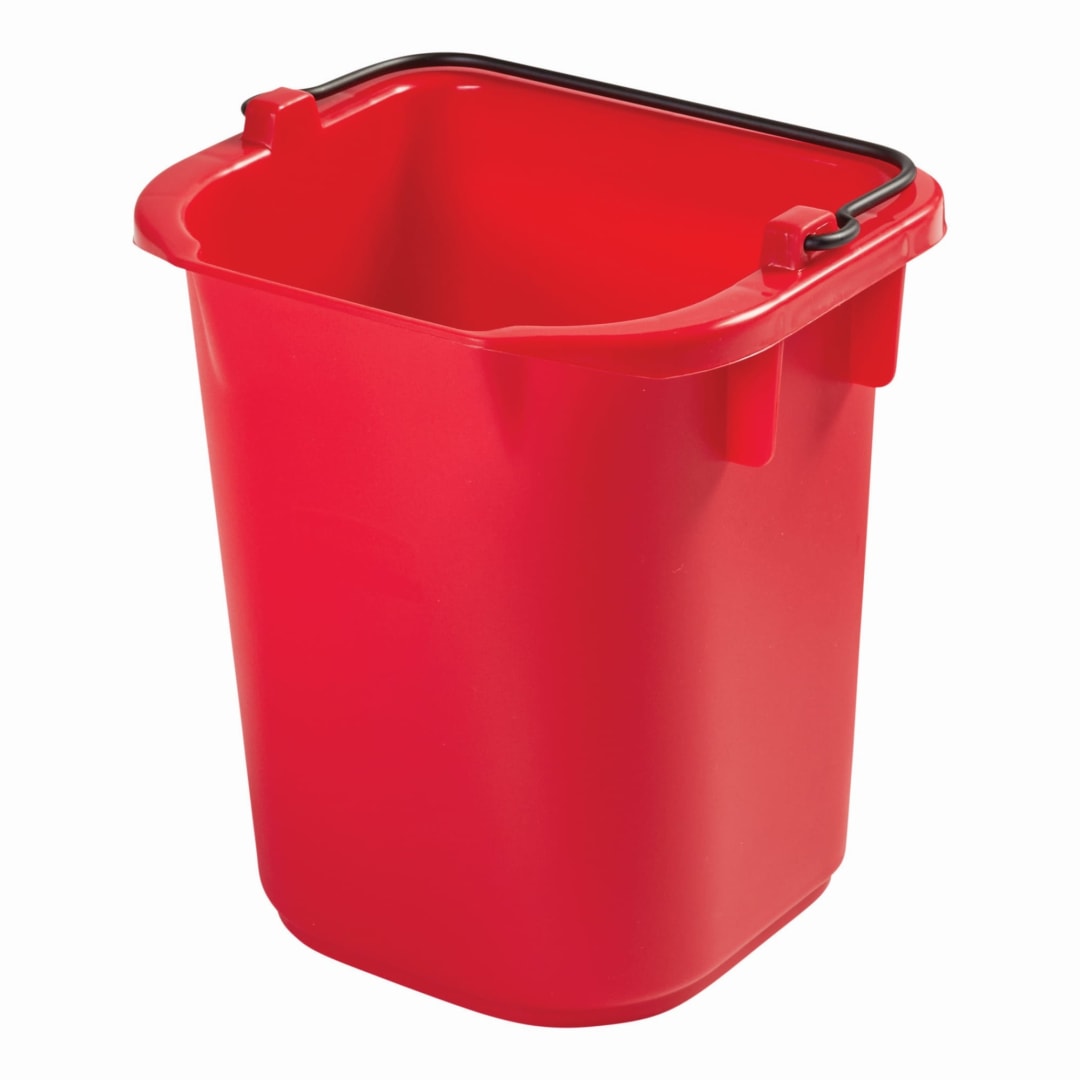 5 QT Heavy Duty Pail, Red