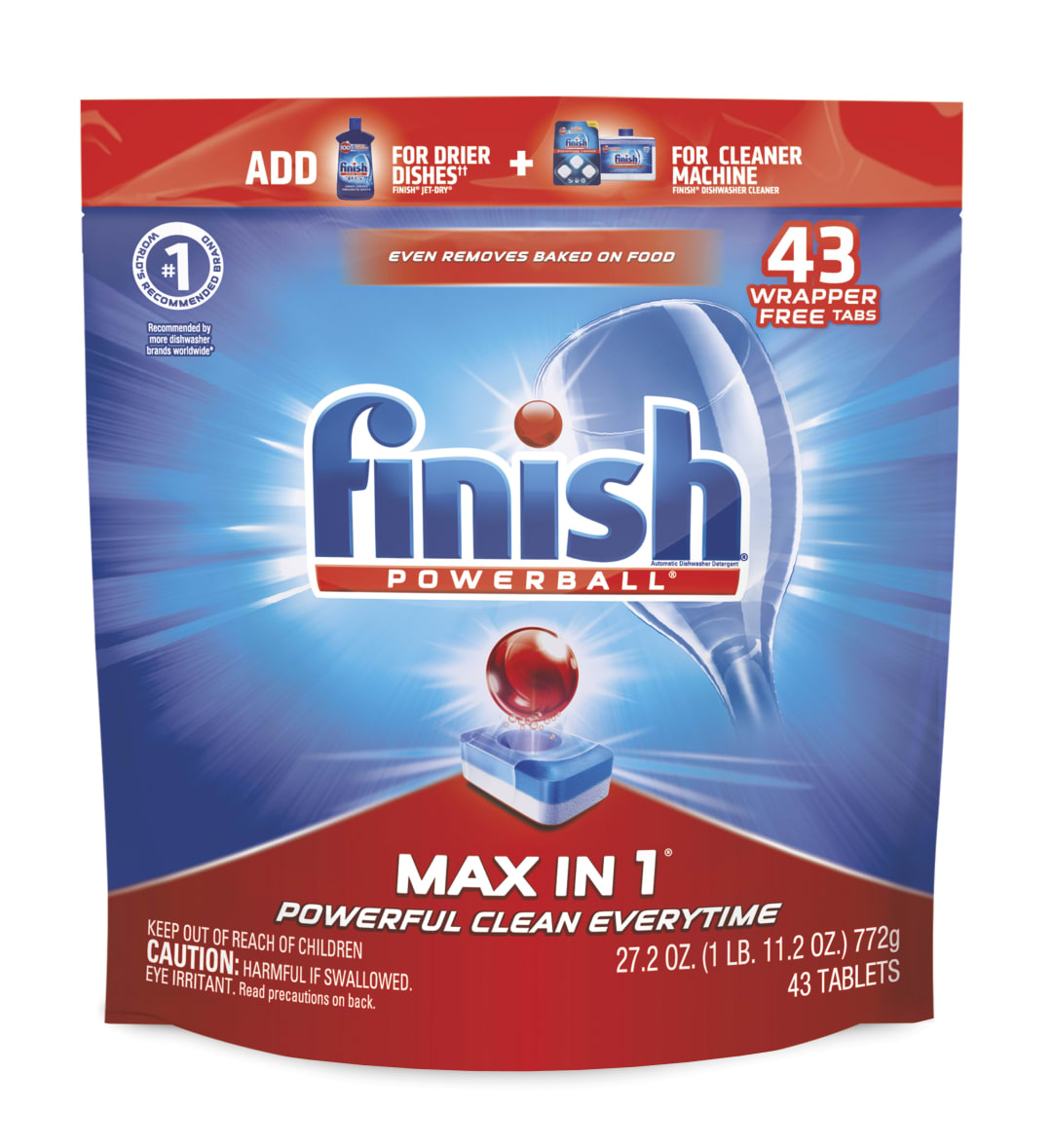FINISH® POWERBALL® - Max in 1® 4/43 ct.