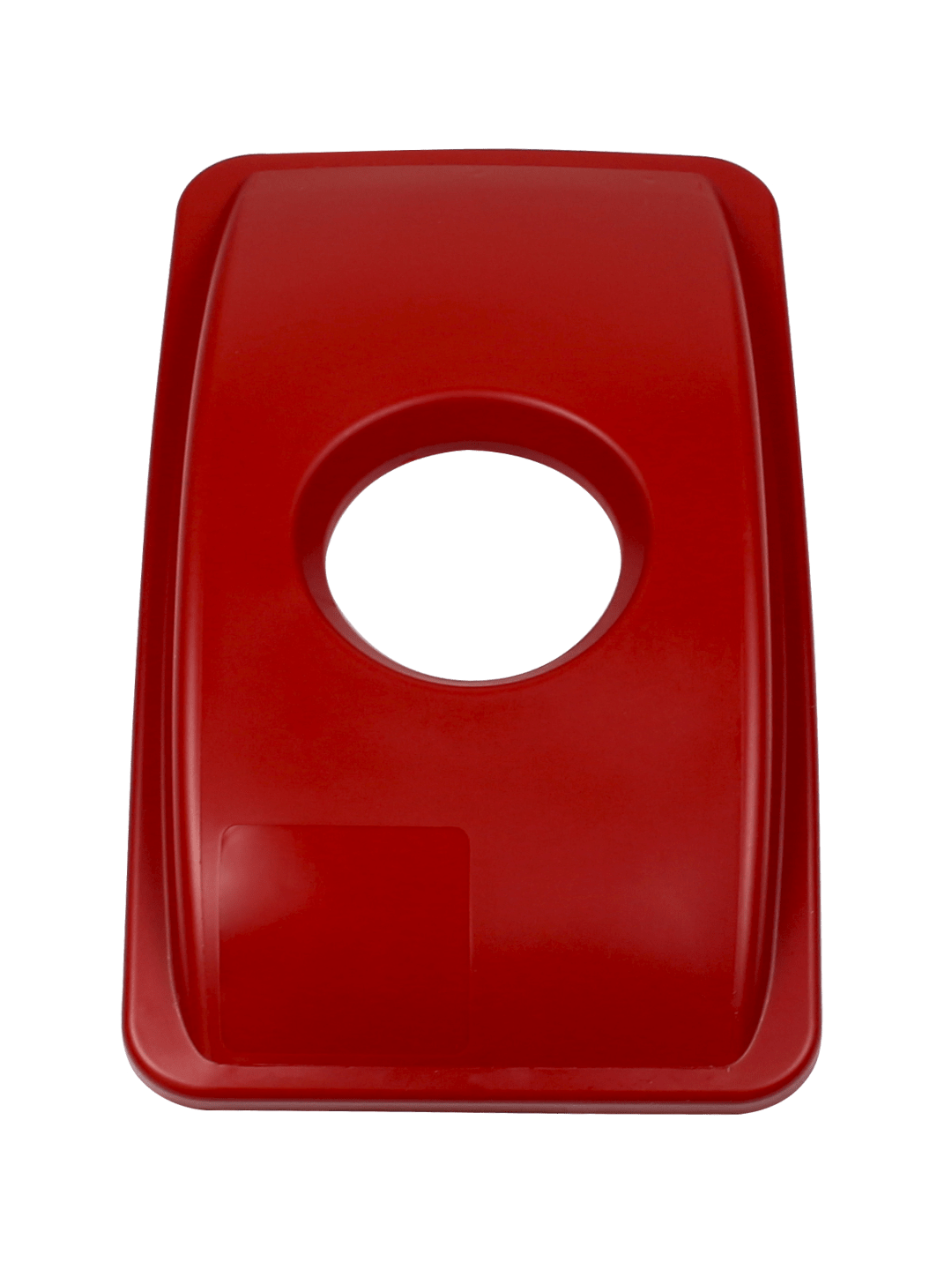  WASTE WATCHER - Single - Lid - Circle - Red