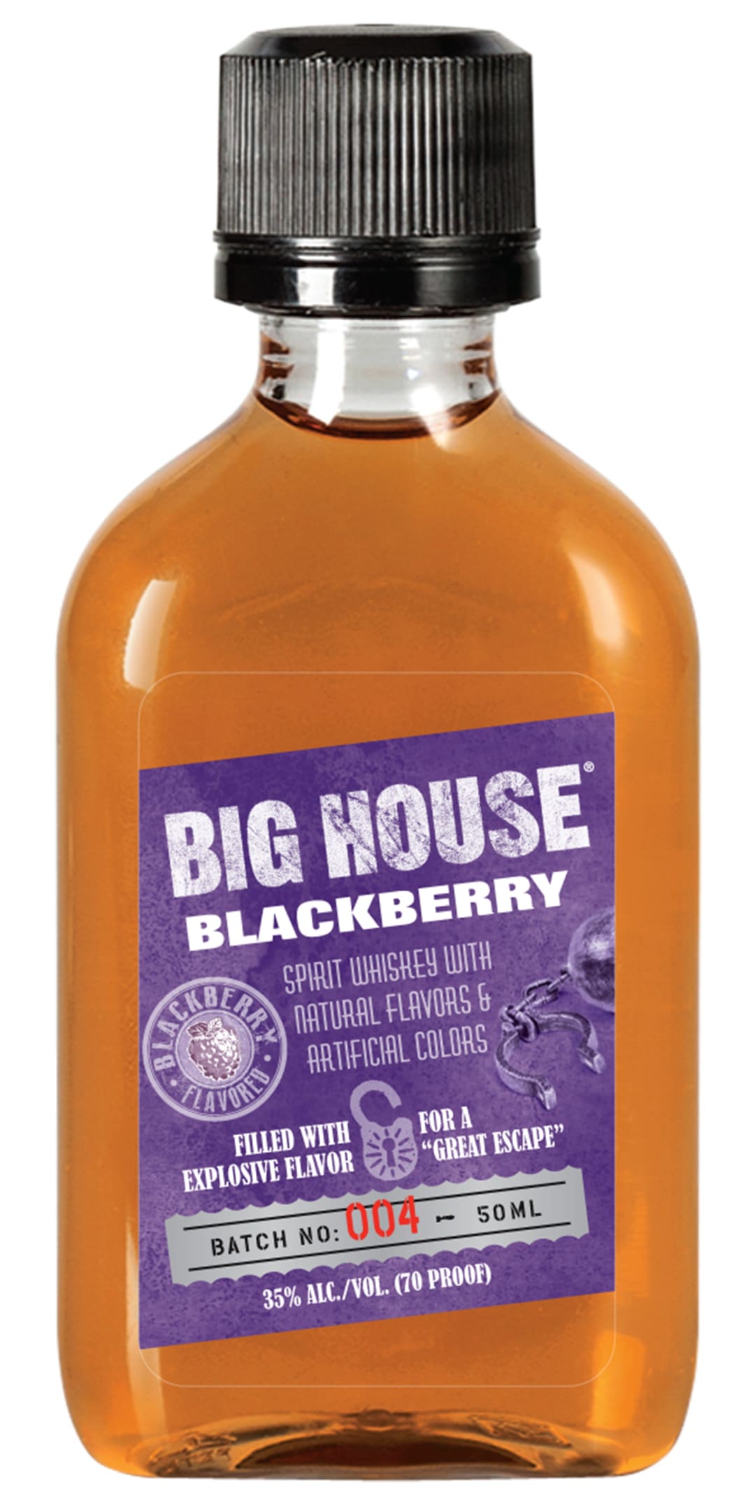 Big House Blackberry Whiskey 50ml 70 Proof