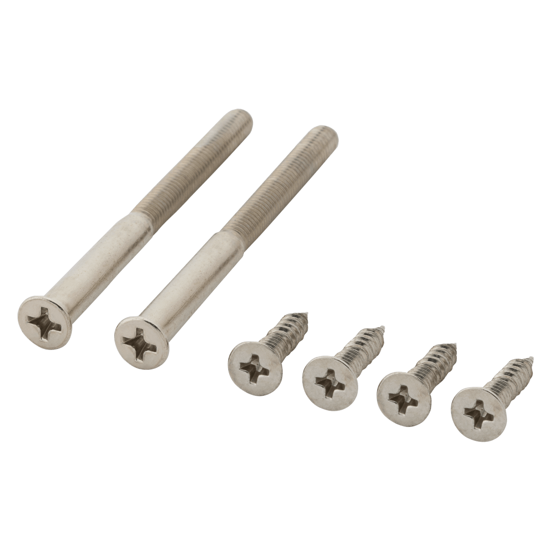 Deadbolt Screw Pack for Satin Nickel, Polished Chrome or Satin Chrome Finish