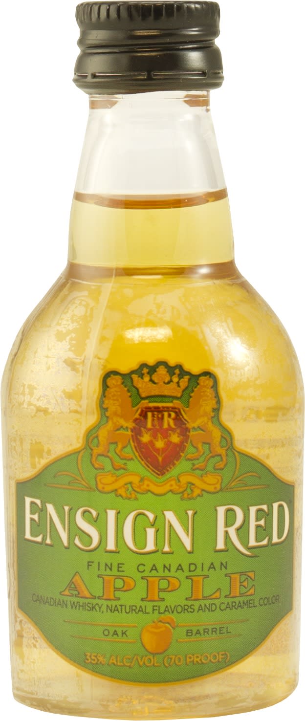 Ensign Red Apple Canadian Whisky 50ml 70 Proof