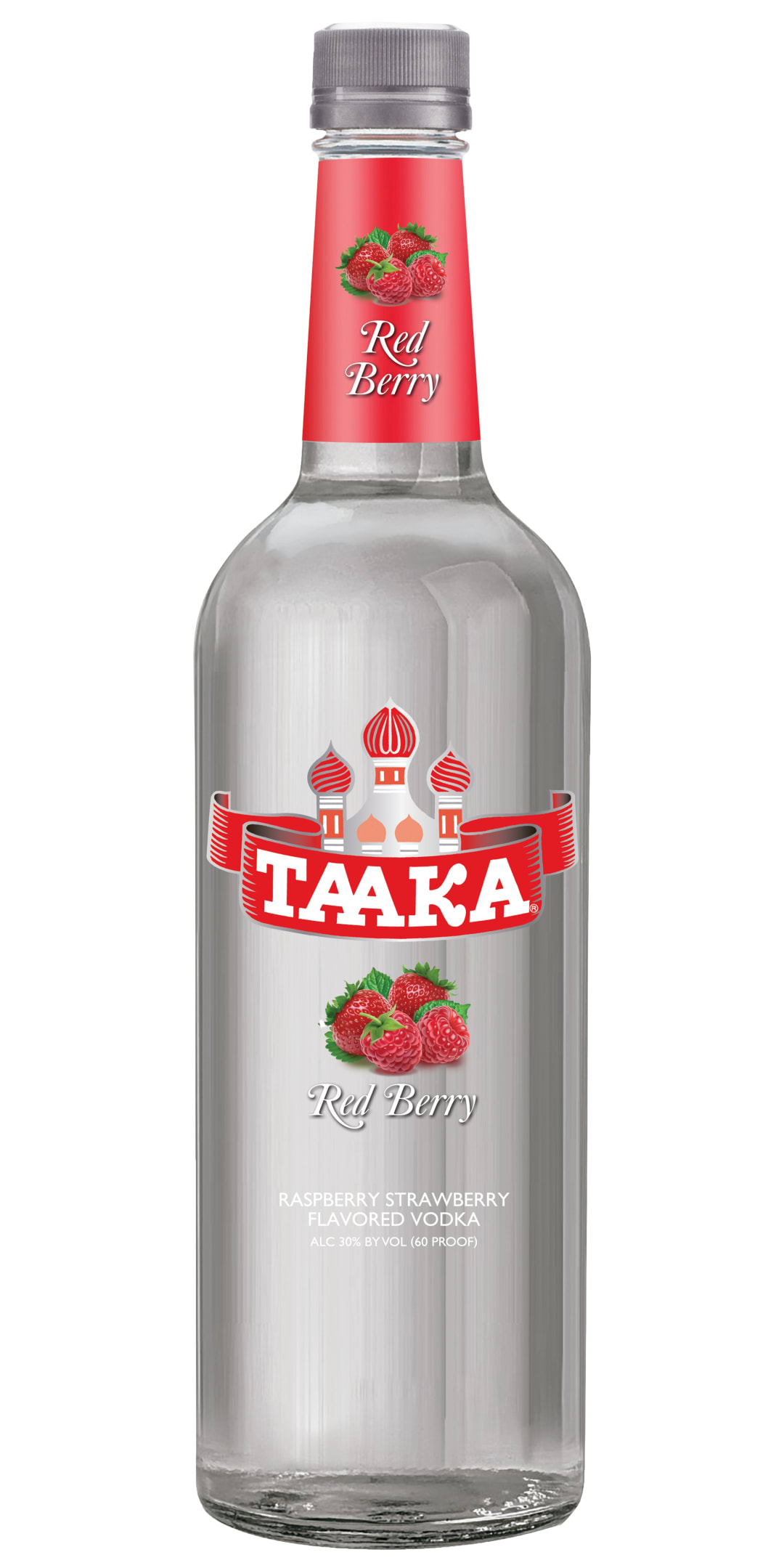 Taaka Red Berry Vodka 750ml 60 Proof