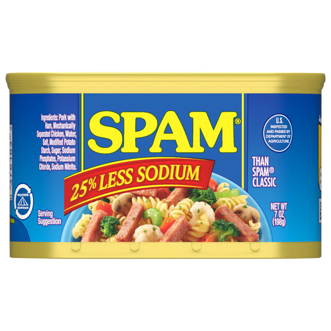 SPAM Less Sodium