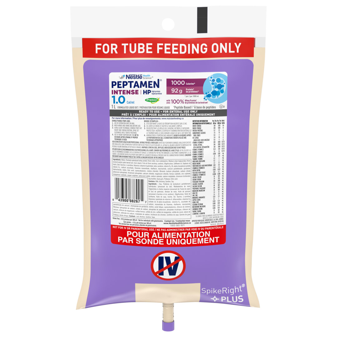 PEPTAMEN Intense 1.0HP Ultrapk 6x1.0L CA