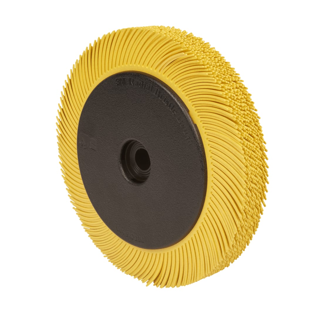 3M™ Scotch-Brite™ Bristle radiálná kefa - 8 lamel,  Typ C 150 mm x 12,7 mm x 25,4 mm, 6 MIC
