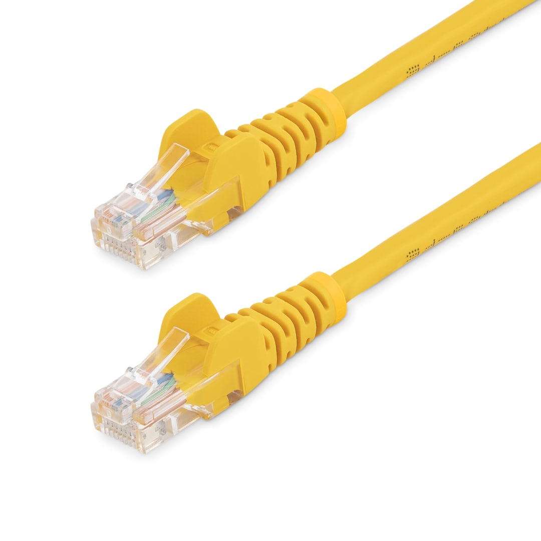 15 FT YELLOW CATEGORY 5 PATCH CABLE