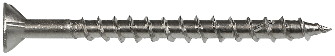 Simpson Strong-Tie T10200WPB Deck-Drive™ DWP WOOD SS Screw — #10 x 2 in. T-25, Flat Head, Type 316 (2500-Qty) (Pack of 64)