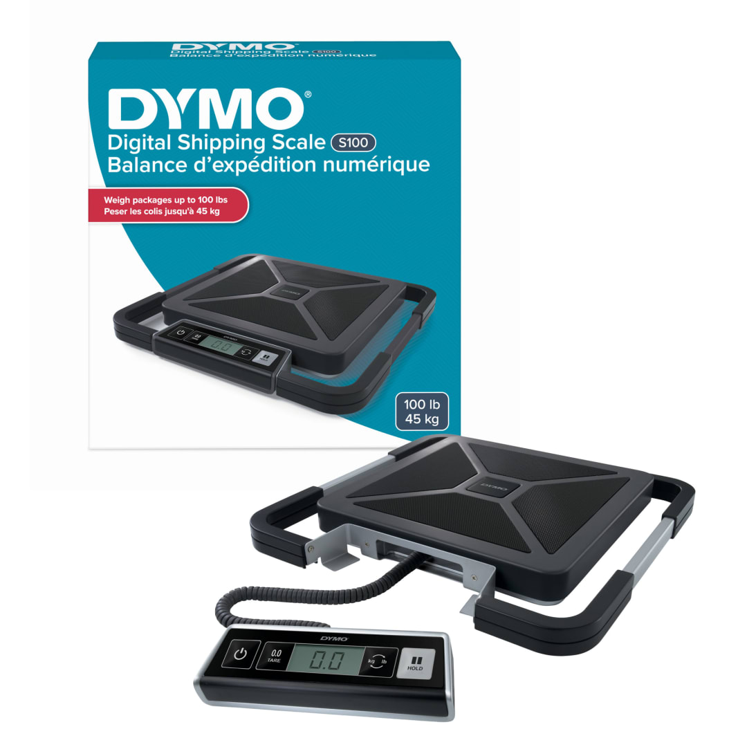 DYMO® S100 Digital USB Shipping Scale, 100-Pound Capacity