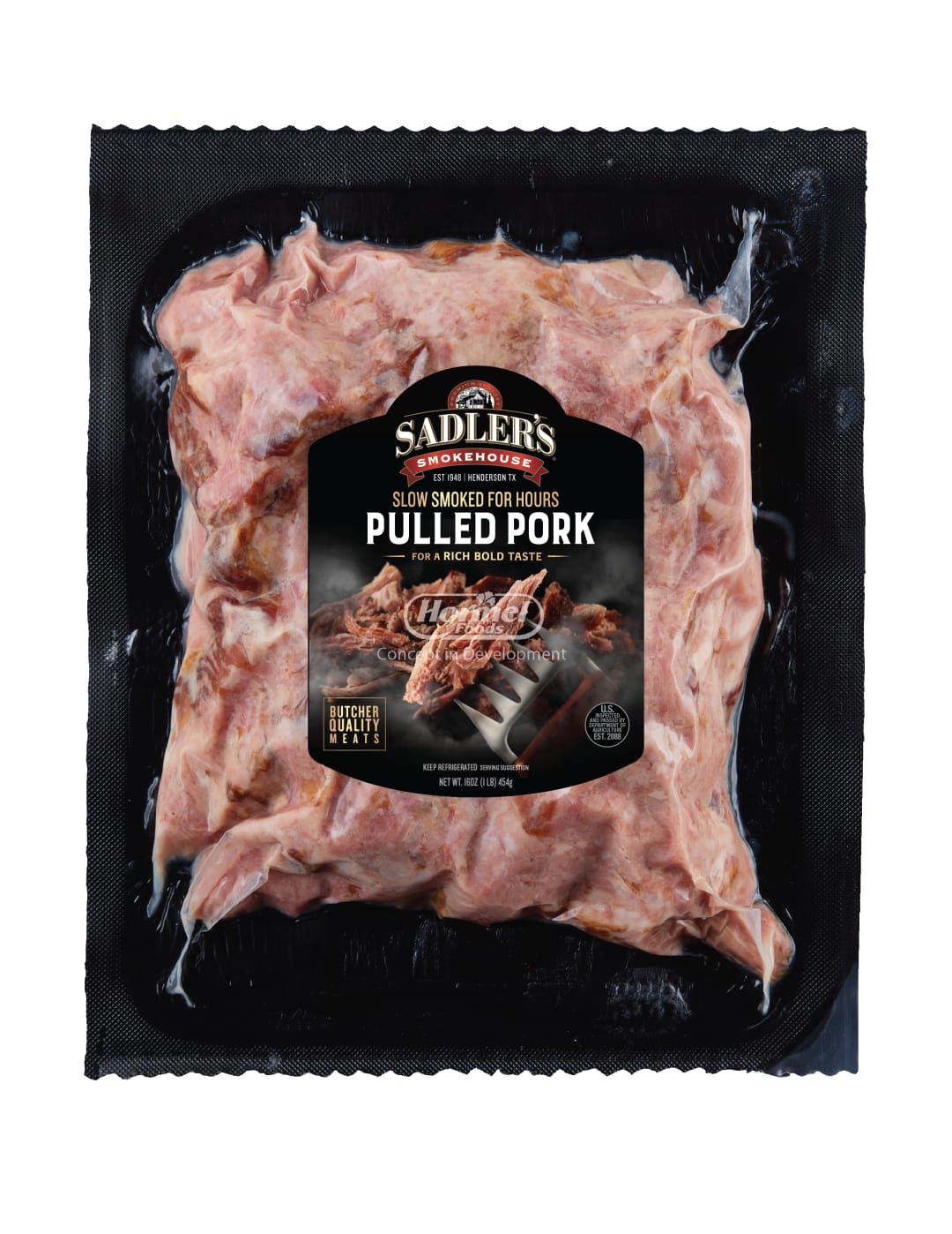 SADLER'S SMOKEHOUSE Pit Smoked Pulled Pork HWS