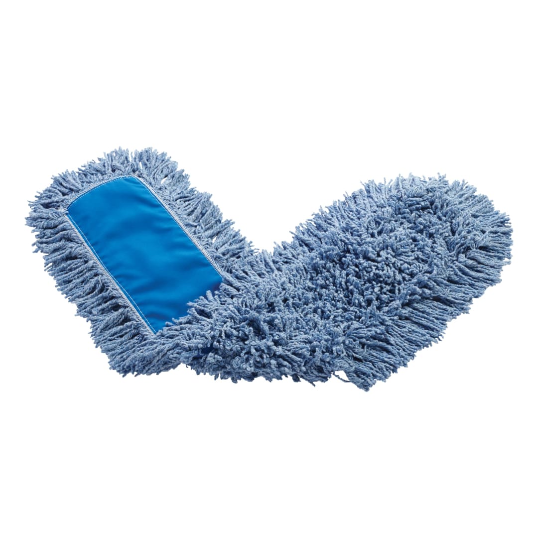 48" Twisted Loop Blend Dust Mop, Blue