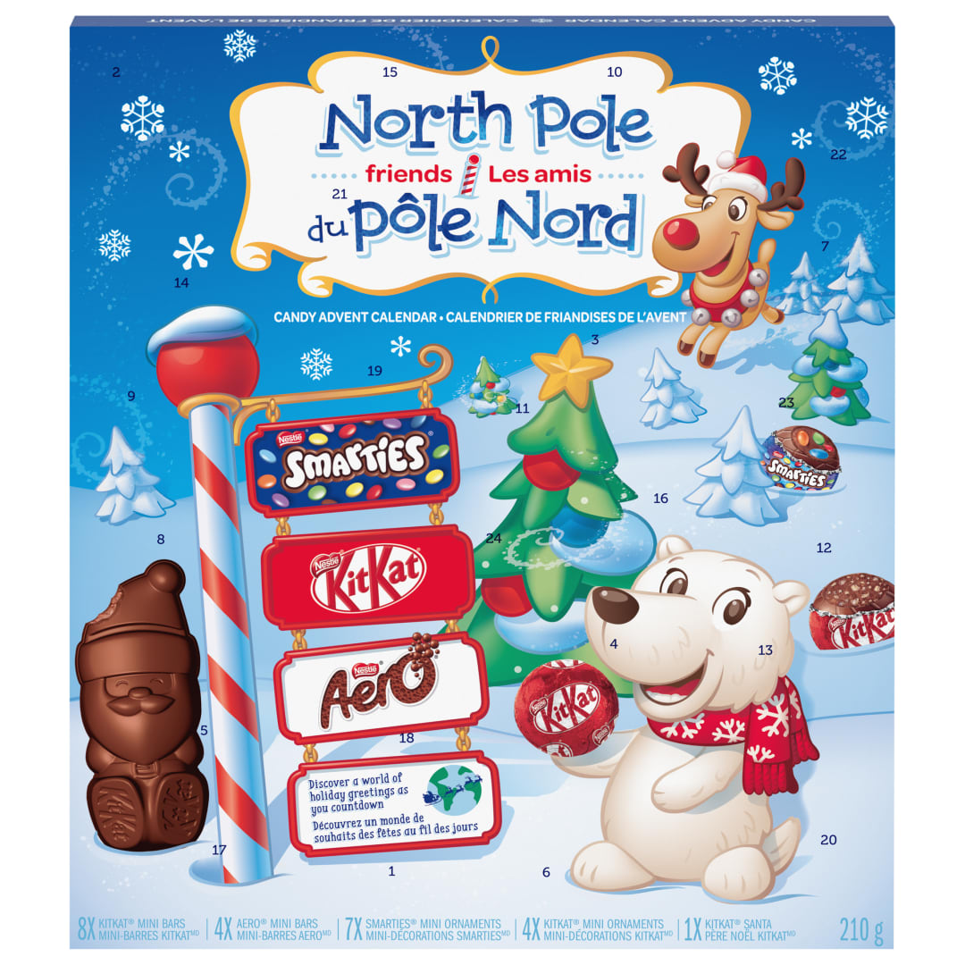 NESTLE Holiday Advent Calendar 10x210gCA