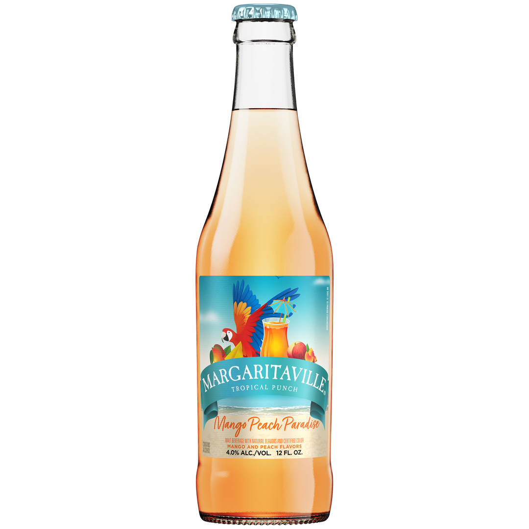 Margaritaville® Tropical Punch Mango Peach Paradise, 12 fl. oz. Bottle
