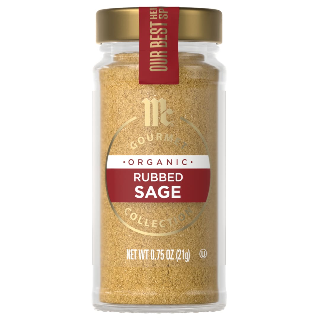 McCormick Gourmet™ Organic Rubbed Sage, 0.75 oz