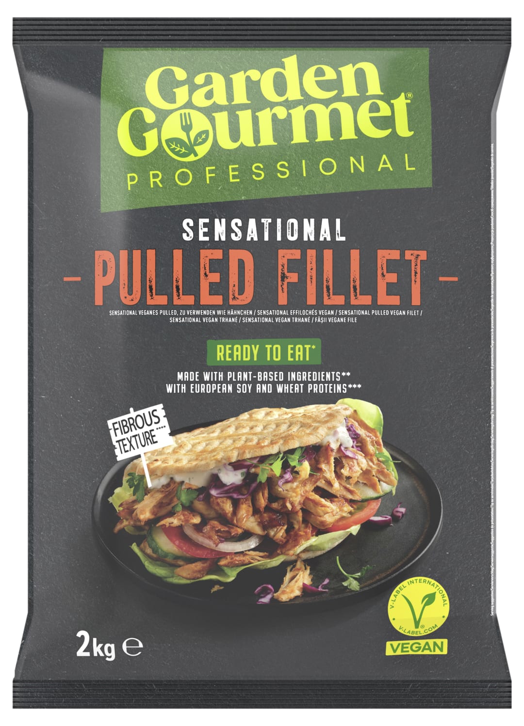 GARDEN GOURMET Sensational Pulled Filet 2kg