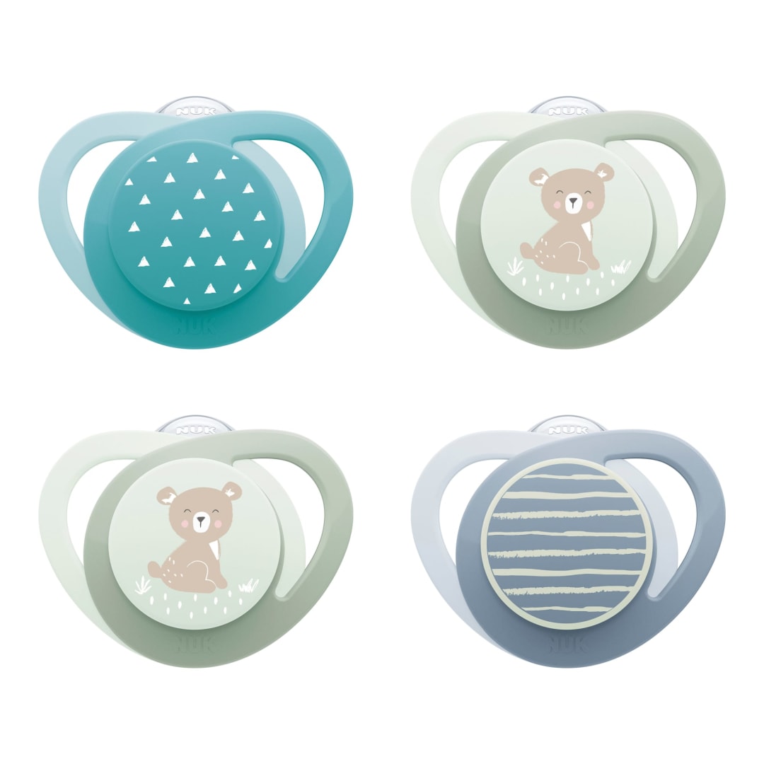 NUK® Orthodontic Pacifier, 4-Pack, 6-18 Months
