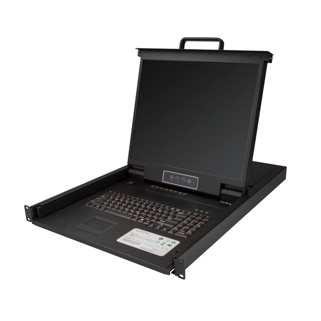19 in 8 Port VGA Rackmount LCD Console