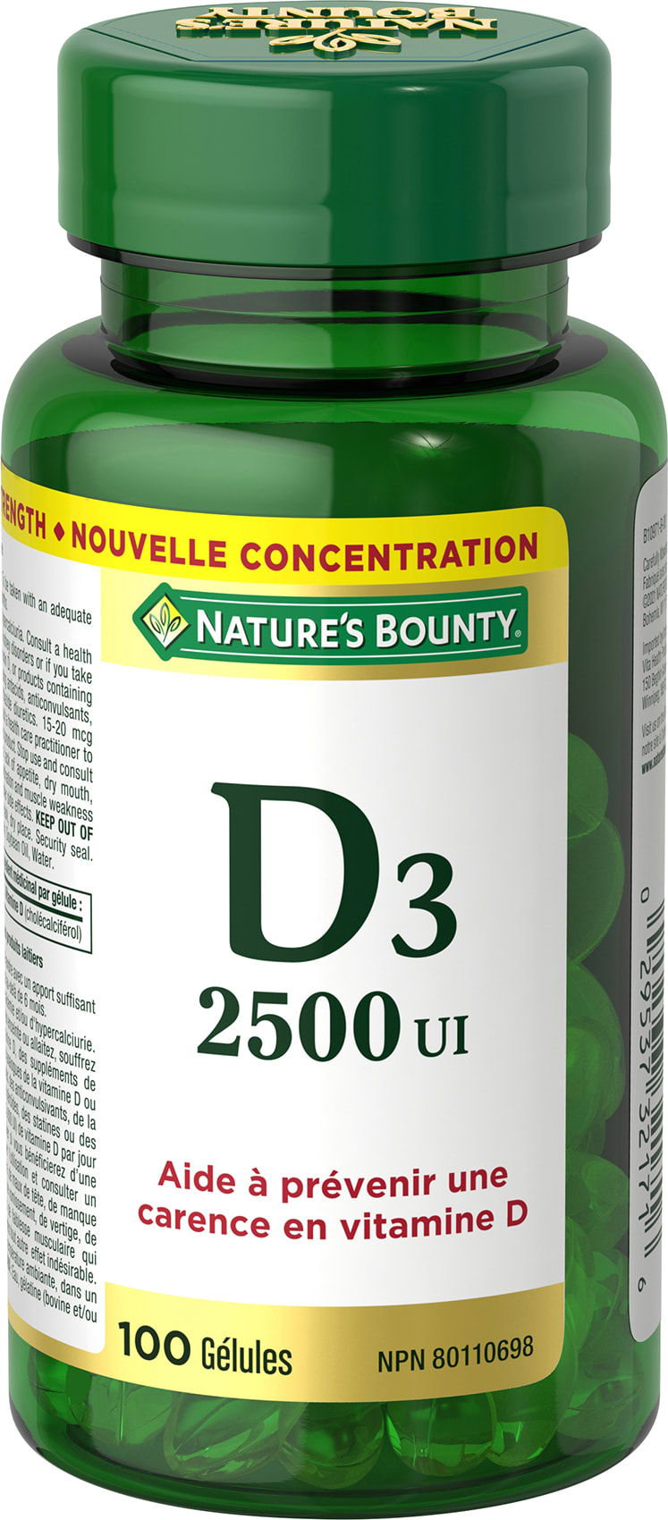 NBTY Vit D 2500IU 24x100 SGL CA