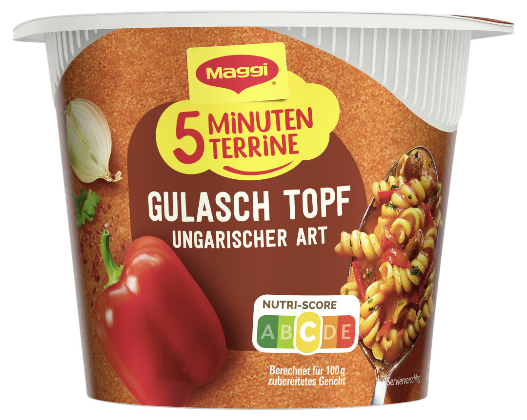MAGGI 5 MINUTEN TERRINE Gulasch Topf 57g