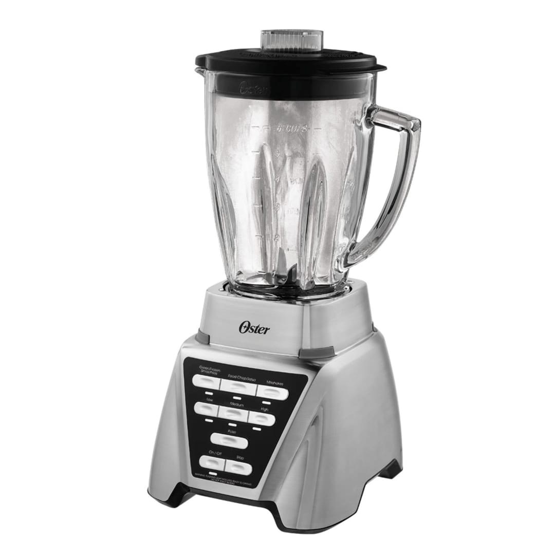 Oster® Pro 1200 Blender with 3 Pre-Programmed Settings and Blend-N-Go™ Cup, Brushed Nickel