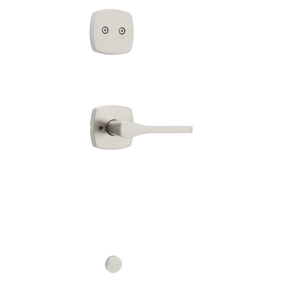 Tripoli Lever Interior Pack with Interior Lever in Satin Nickel