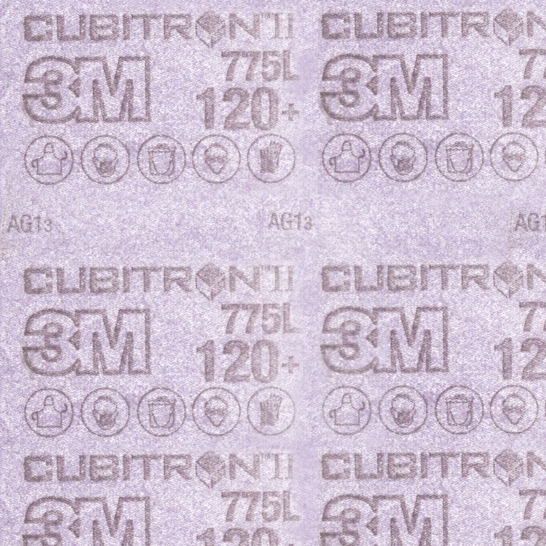 3M™ Cubitron™ Hookit™ Film Roll 775L, 120+, 39.5 in x 250 yd, 1 per pallet