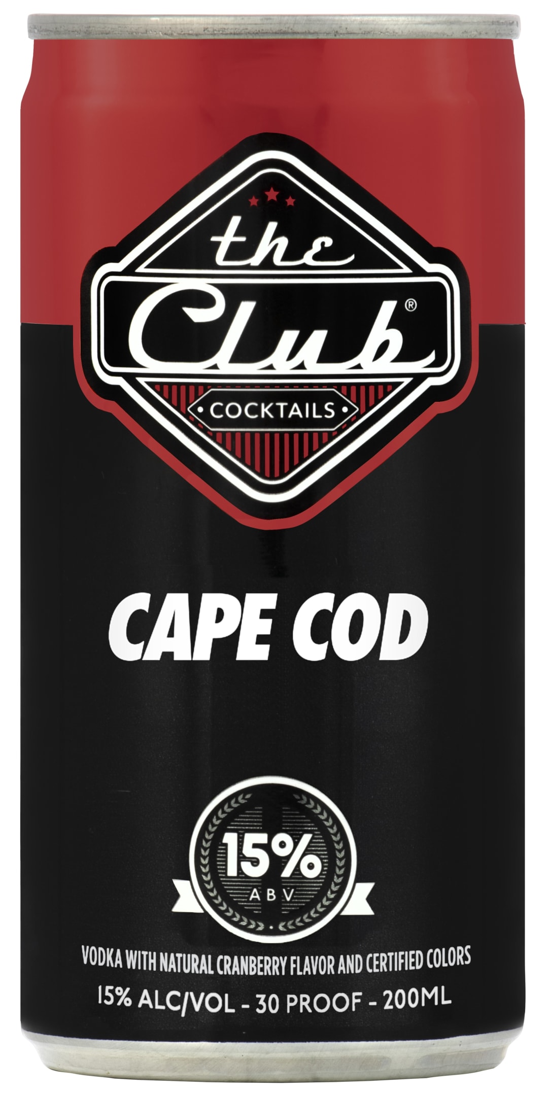 The Club Cape Cod Cocktails 200ml Can 30 Proof