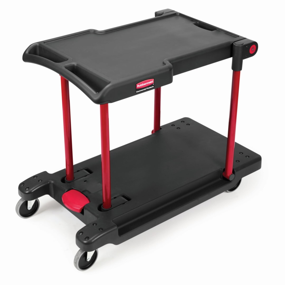 Convertible Utility Cart and Platform Truck, Black