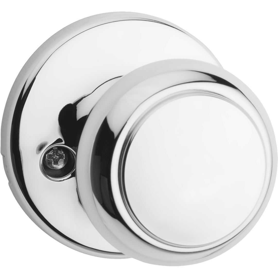 Cove Half-Dummy Knob in Polished Chrome