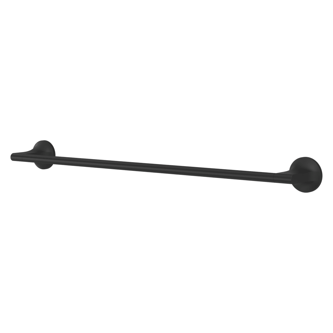 Pfirst Modern 24" Towel Bar in Matte Black