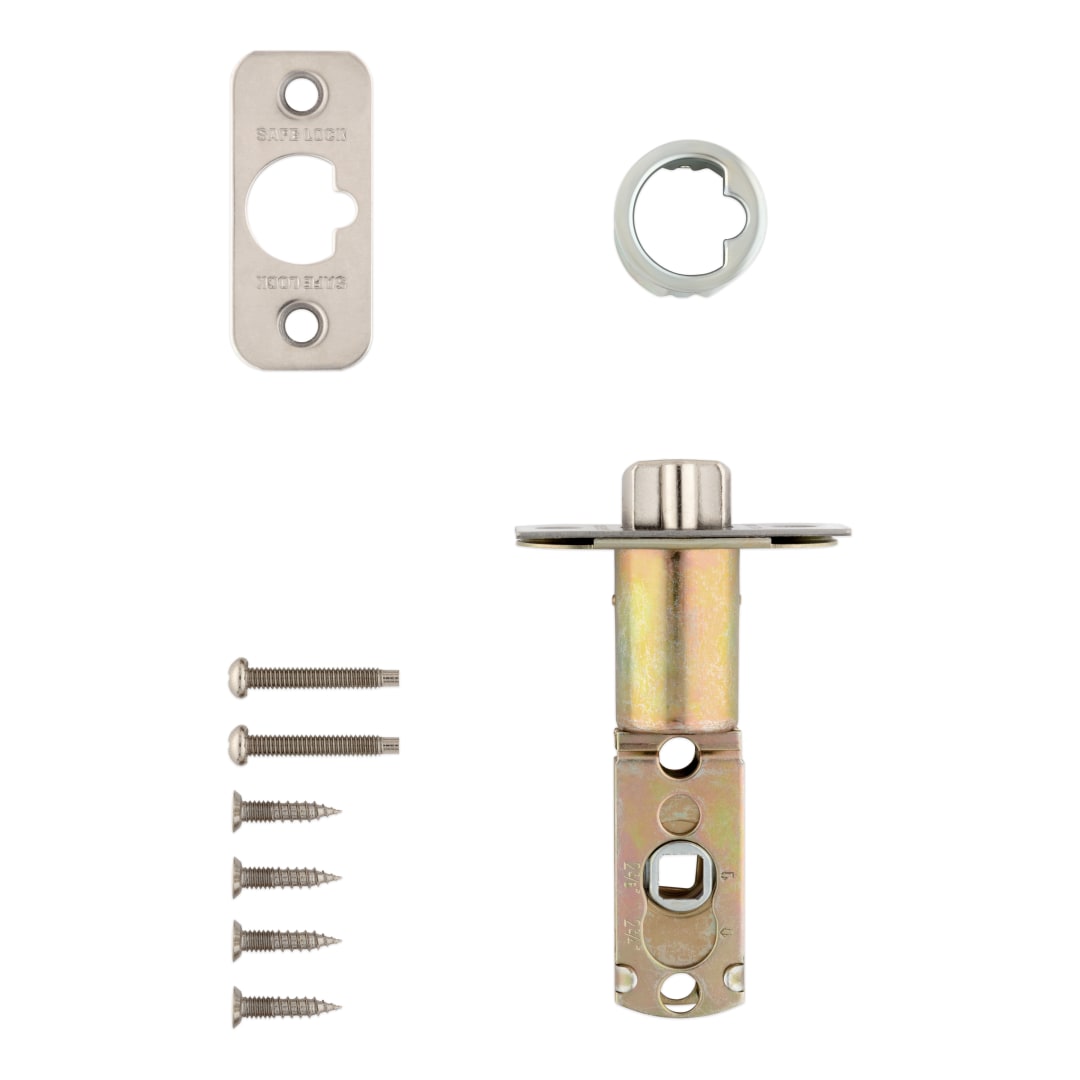 6-Way Adjustable Deadlatch for Polished Chrome or Satin Chrome Finish