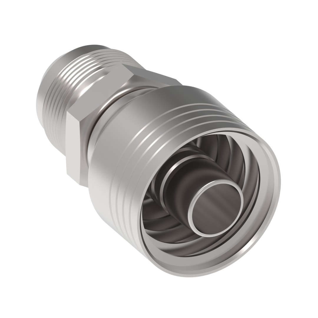 Aeroquip 5/8" Male JIC x 1/2" 4 Wire Hydraulic Hose Fitting