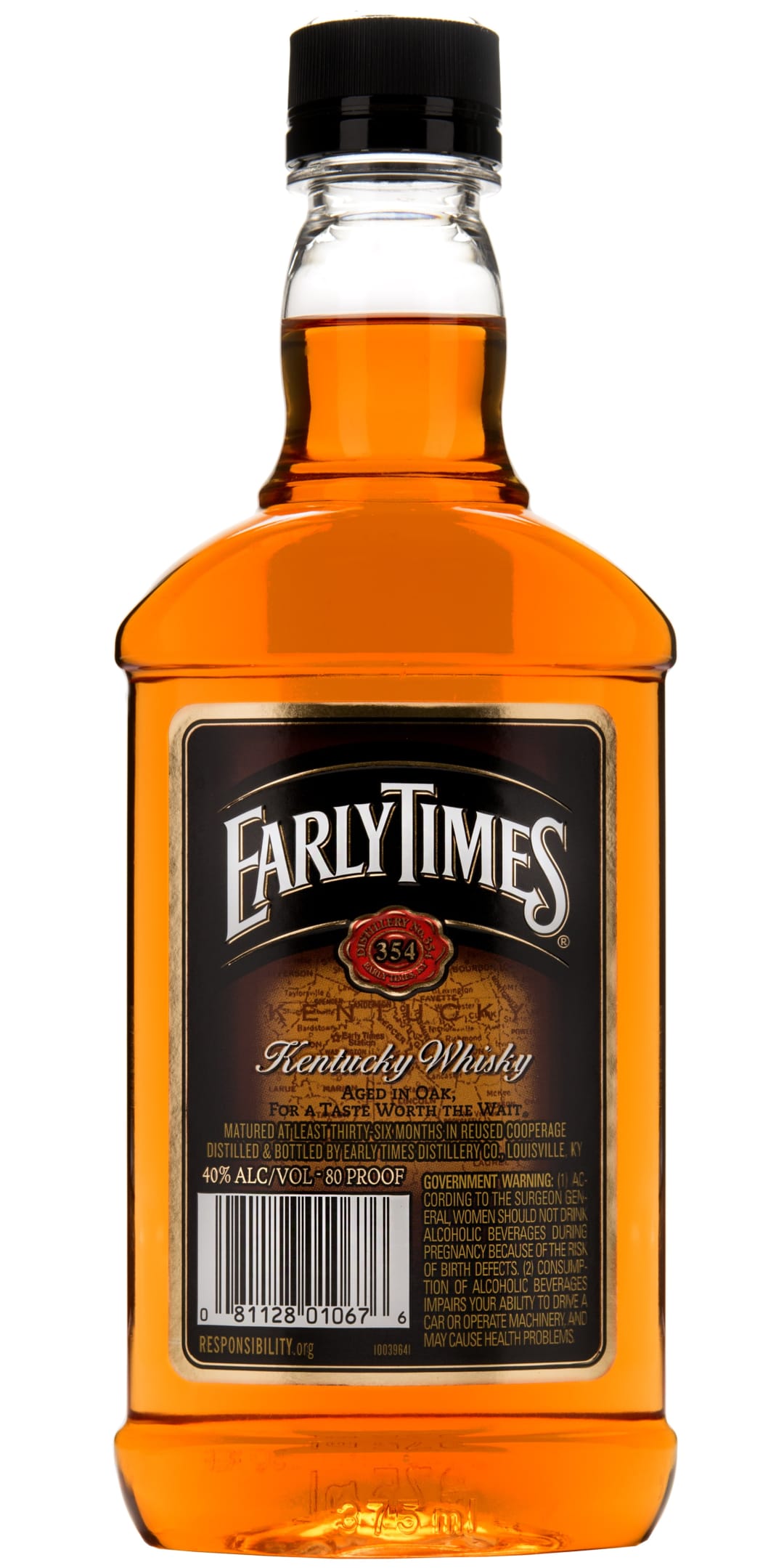 Early Times Kentucky Whisky 375ml 80 Proof