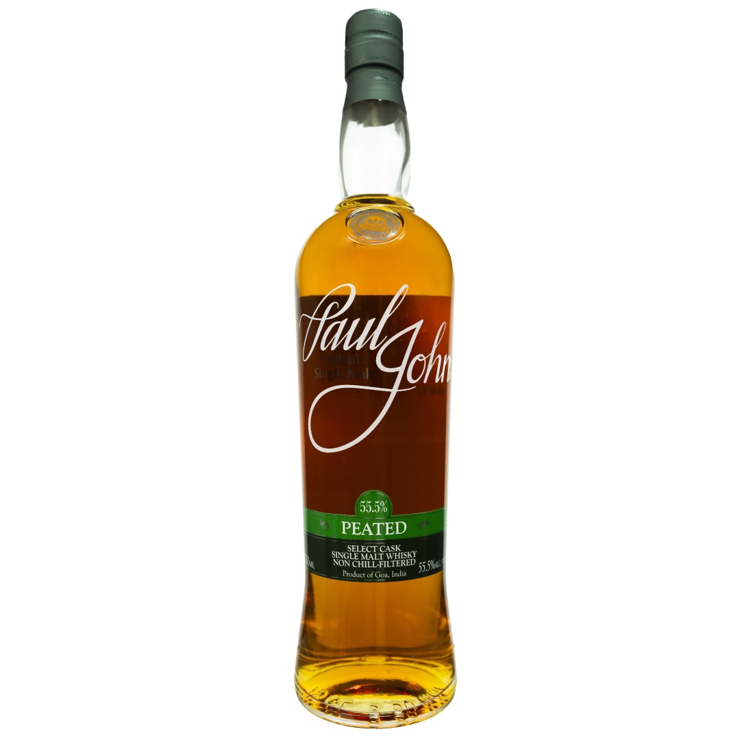 Paul John Peated Select Cask Indian Single Malt Whisky 750ml 111 Proof