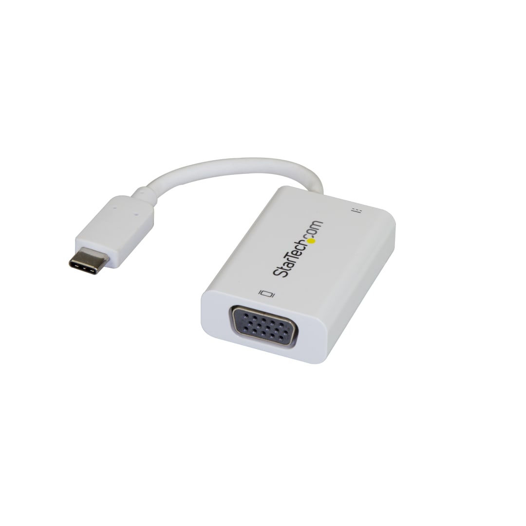 USB C to VGA Adapter with USB Power Delivery