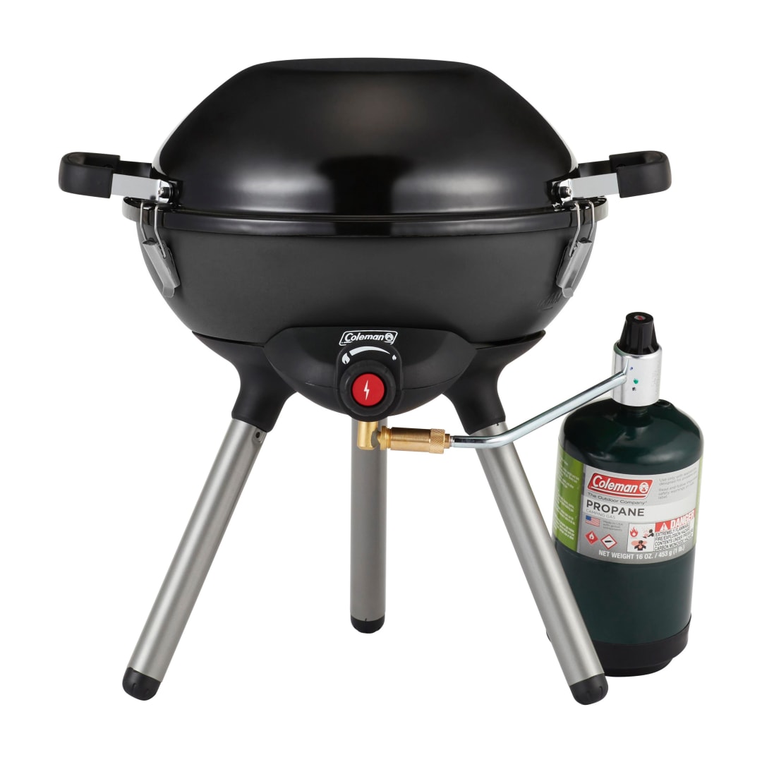 Coleman® 4-in-1 Portable Propane Gas Camping Stove, Black