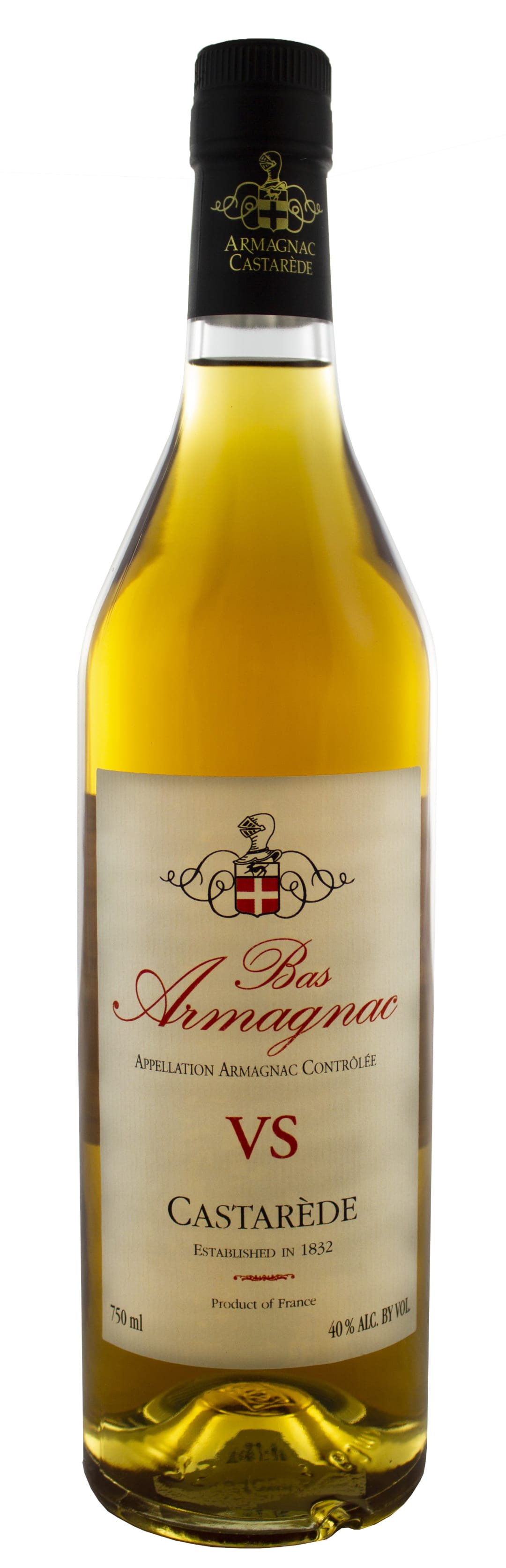 Castarede VS Armagnac 750ml 80 Proof
