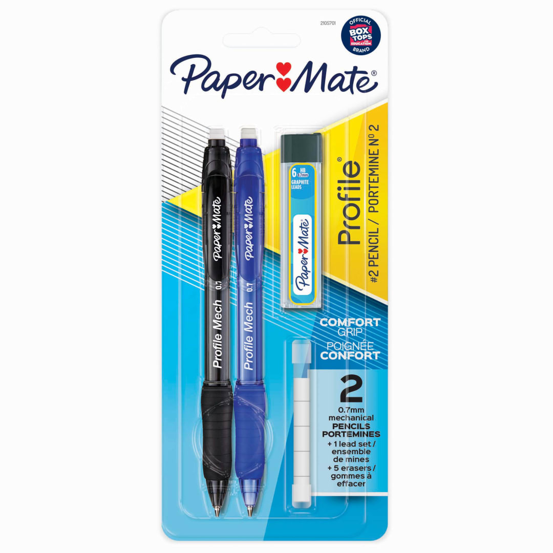 PM PROFILE MP 0.7MM 2CD BLK/BLU SS