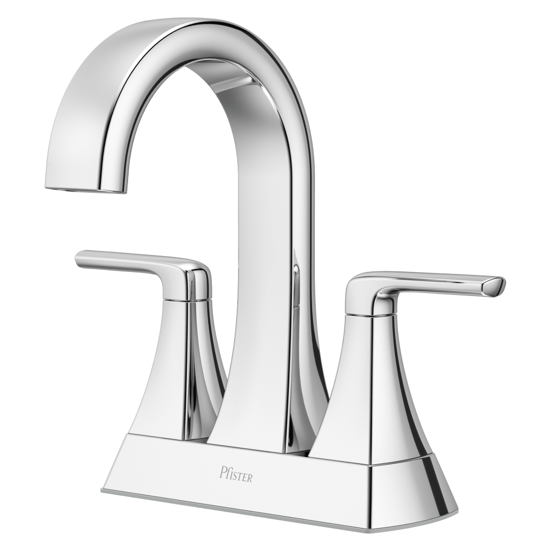 Bruxie 2-Handle 4 " Centerset Bathroom Faucet in Polished Chrome
