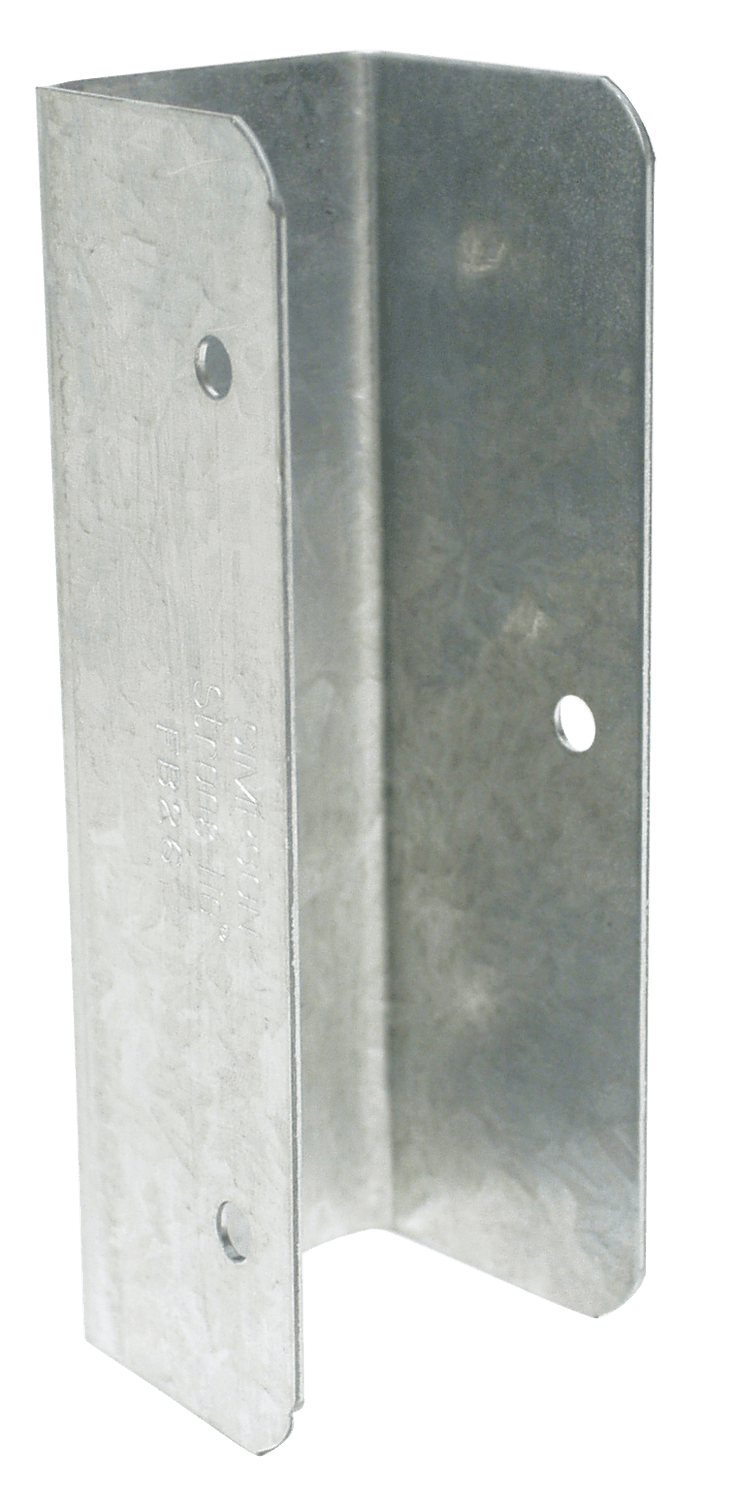 Simpson Strong-Tie FB26 FB Galvanized Fence Rail Bracket for 2x6