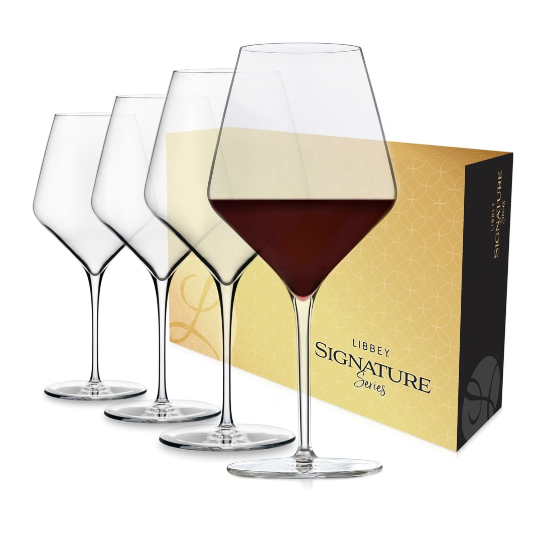 Libbey Signature Greenwich Red Wine Gift Set of 4, 24-ounce