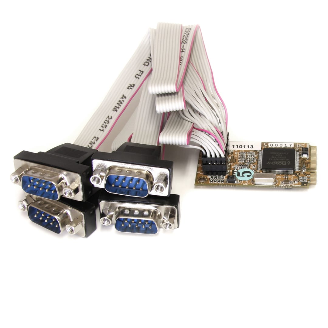 4 Port RS232 Mini PCI Express Serial Card w  16650 UART