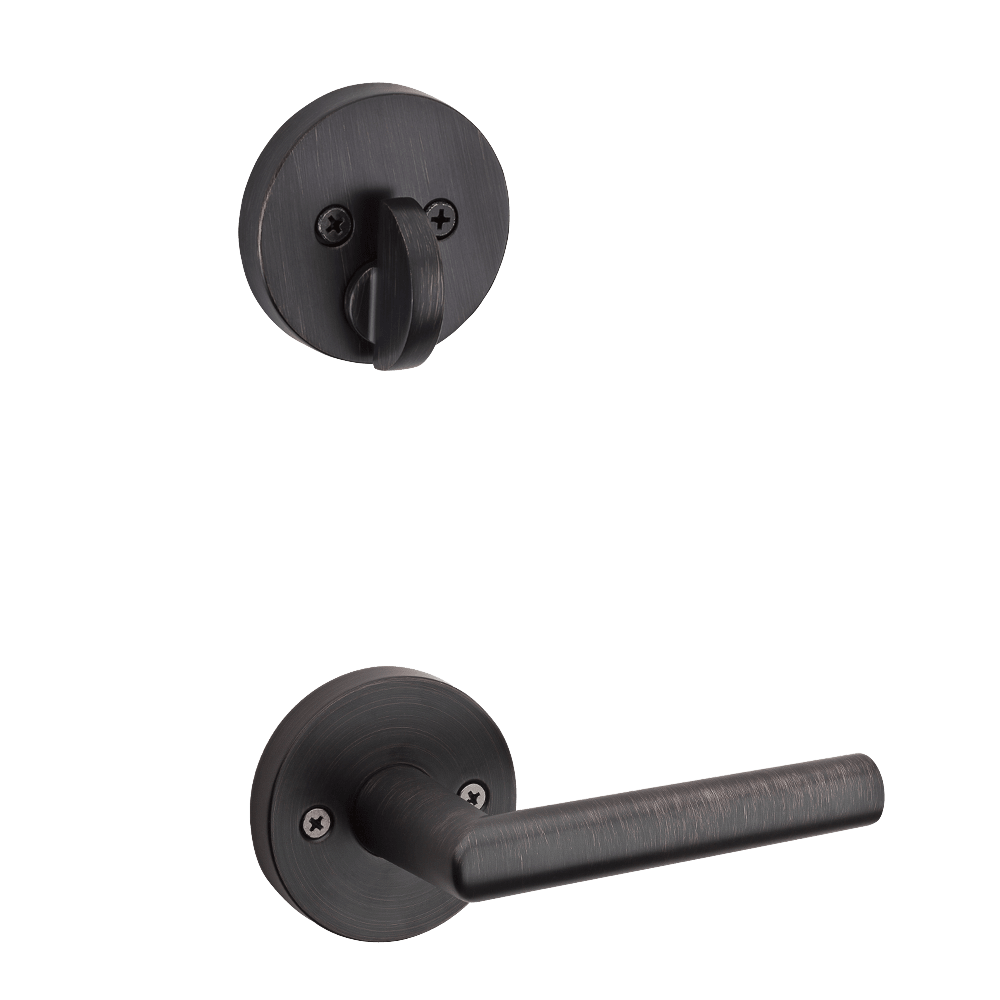 Milan Interior Pack with Round Rose in Venetian Bronze