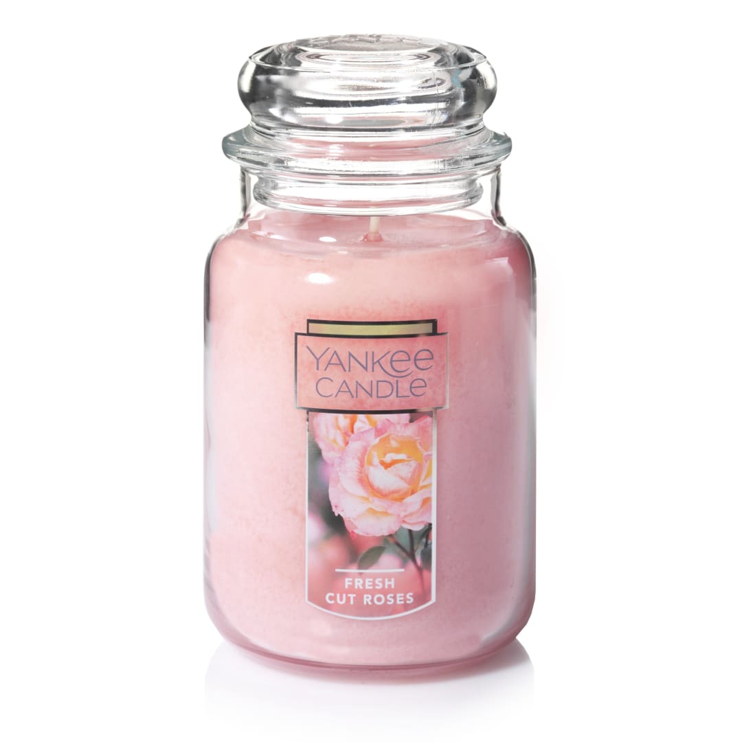 Yankee Candle® Fresh Cut Roses Large Classic Jar Candle
